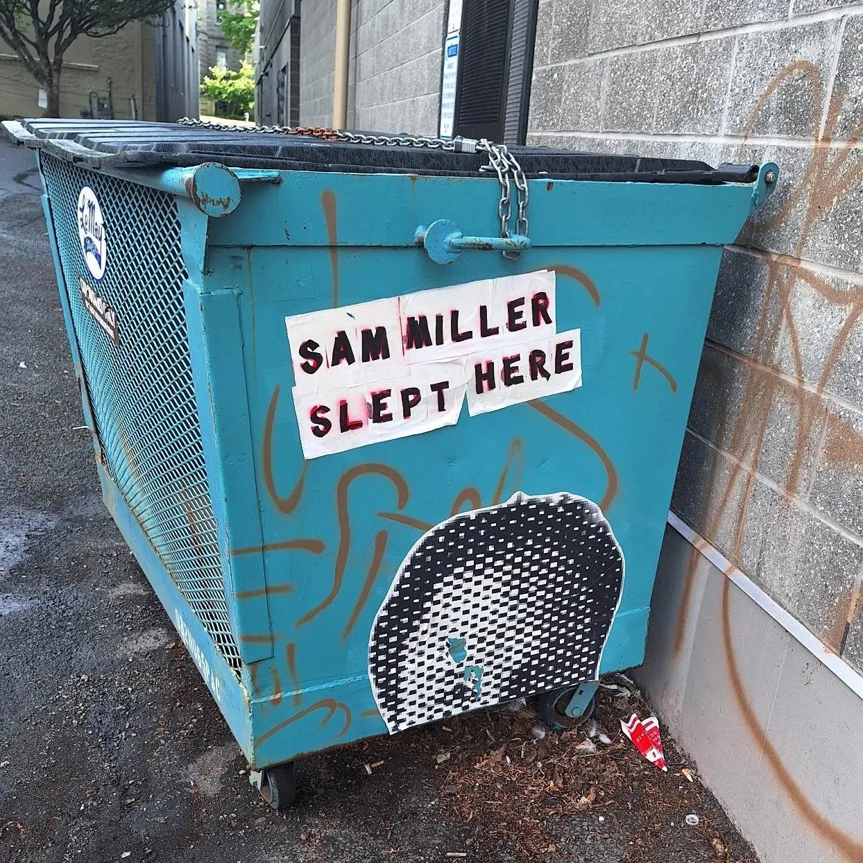 Sam Miller Slept Here