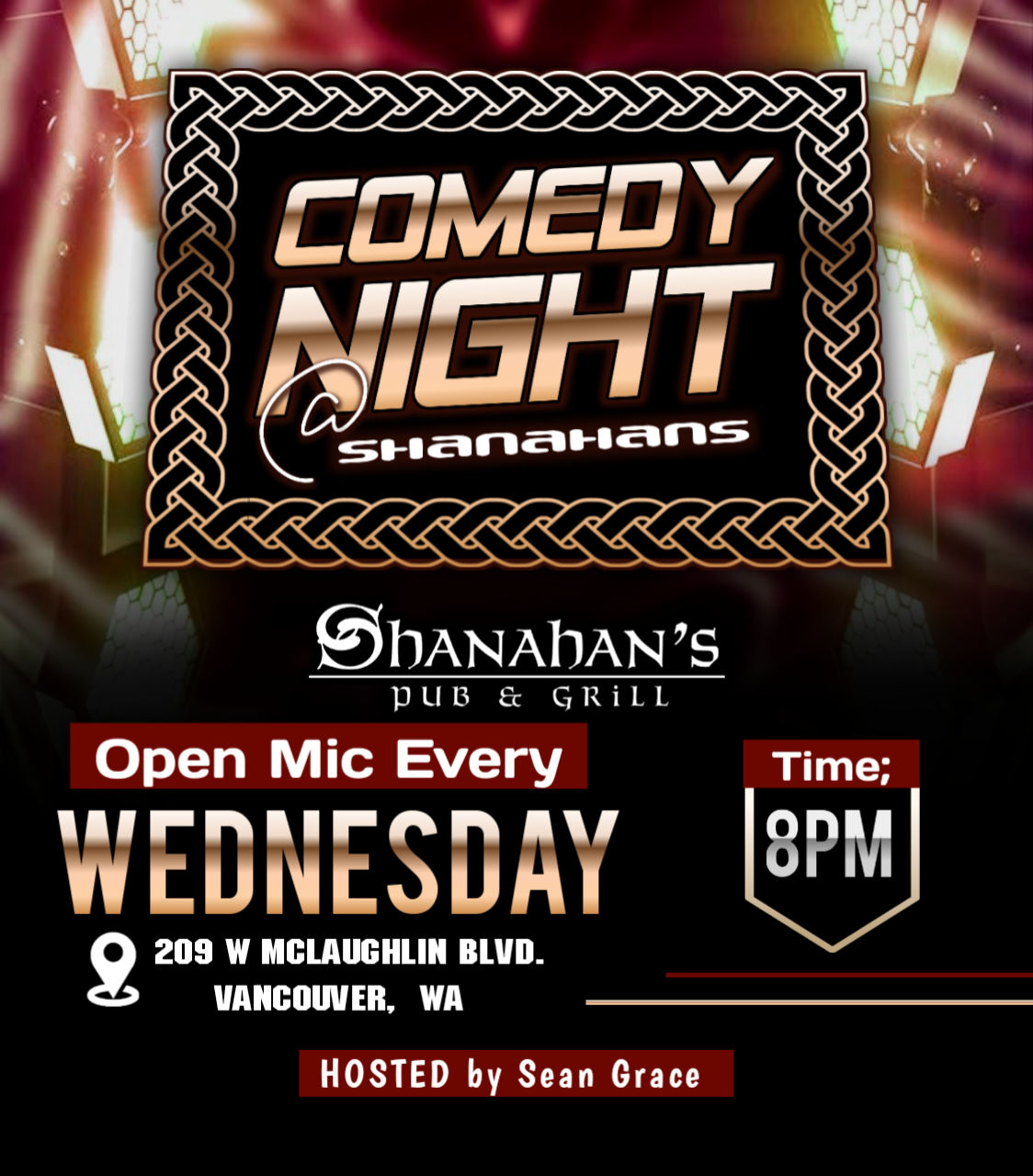 Shanahan's Comedy Night Open Mic