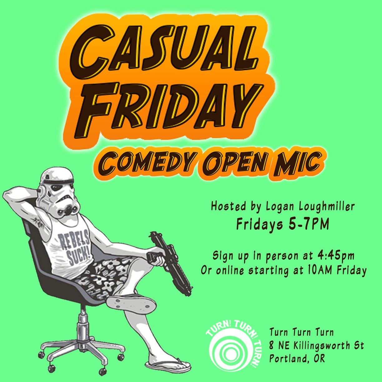 Casual Friday Open Mic