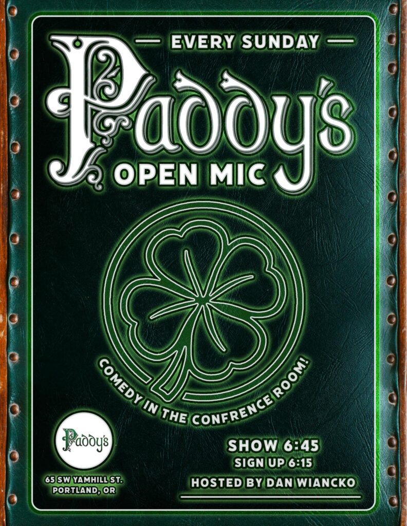 Paddy's Open Mic