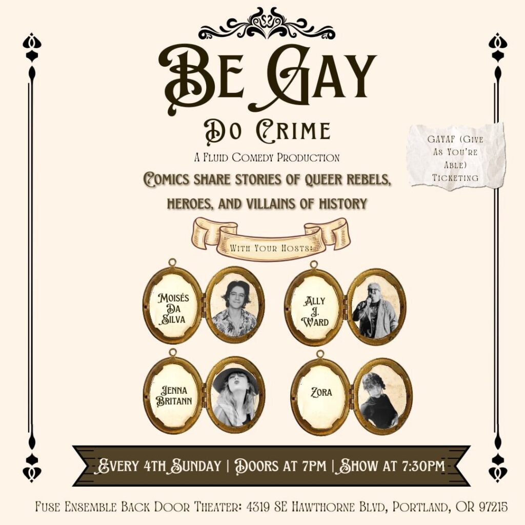 Be Gay, Do Crime