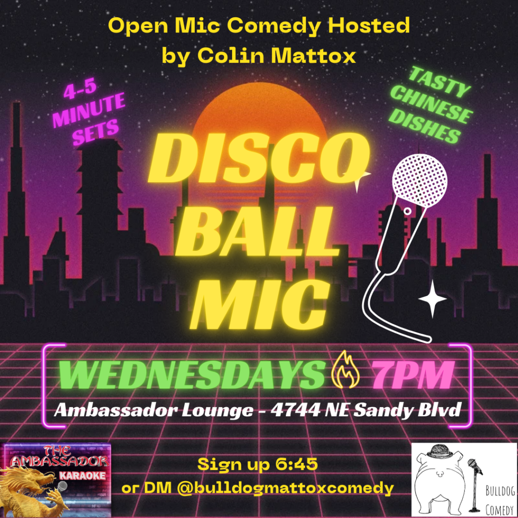 Disco Ball Open Mic