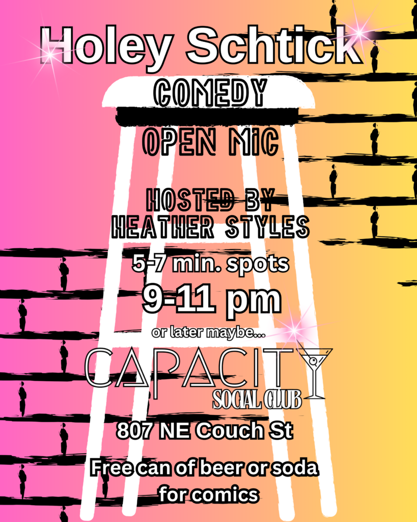 Holey Schtick Open Mic