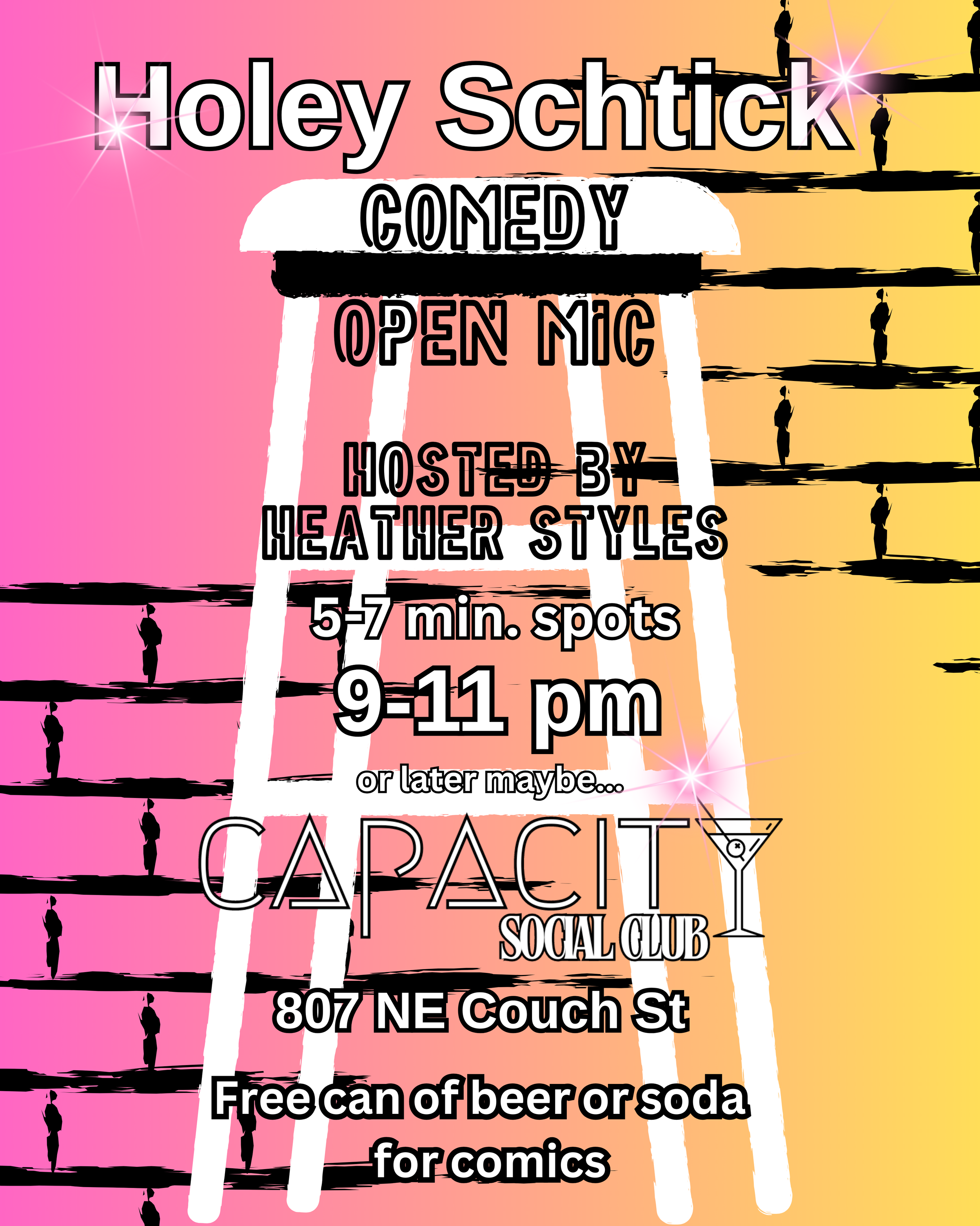Holey Schtick Open Mic