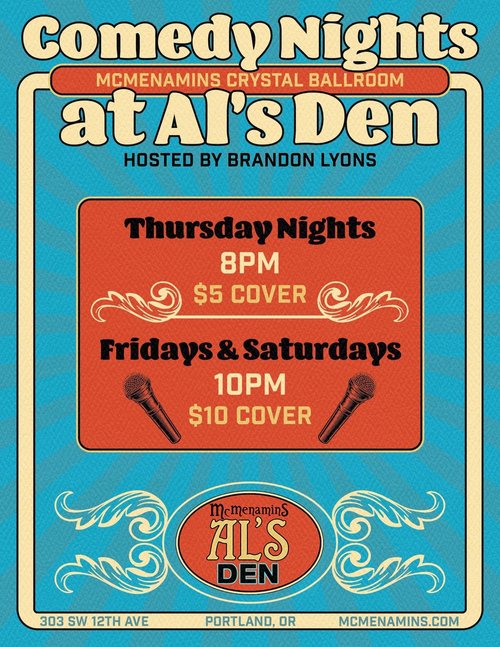 Comedy Nights at Al's Den