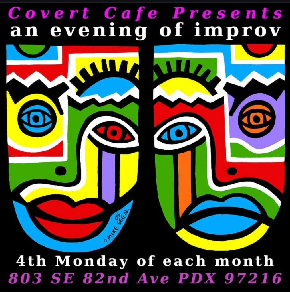 Covert Cafe Presents an evening of improv