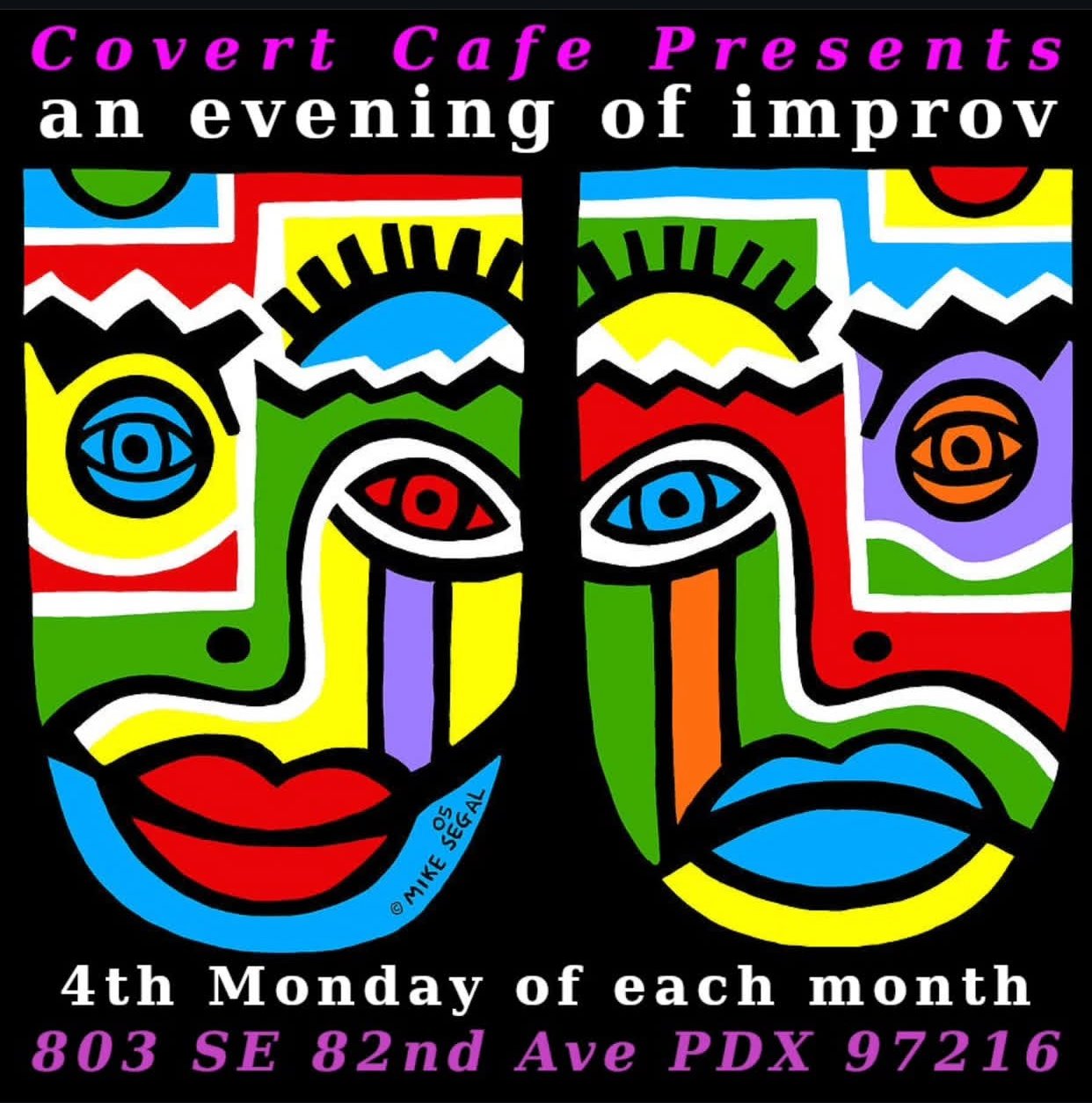 Covert Cafe Presents an evening of improv